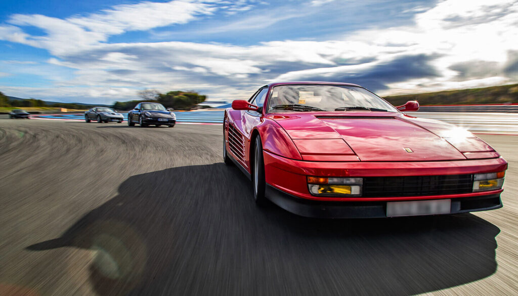 Session roulage privé circuit Castellet Paul Ricard Idec Sport Club